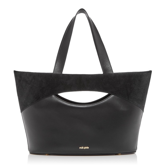 cult gaia Handbags - Cult Gaia Aila Elegant Black Shoulder Bag